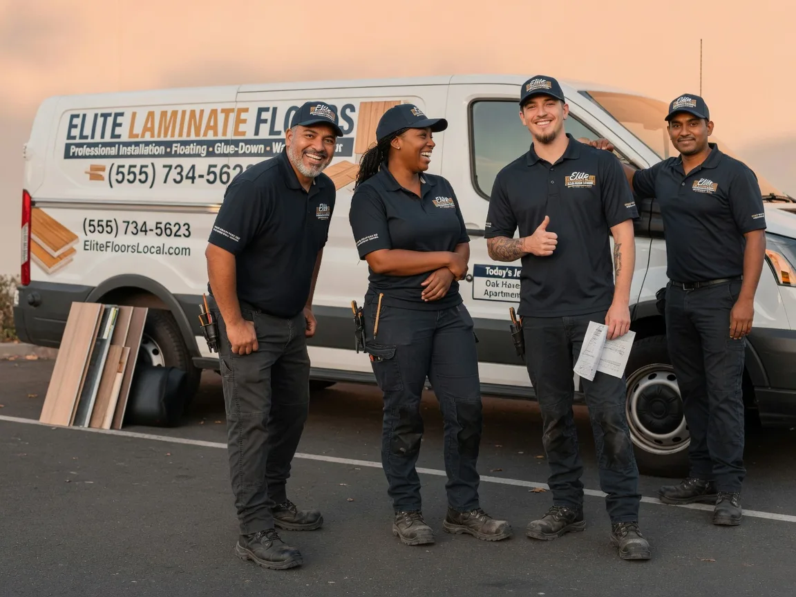 Laminate flooring installation company in Lakemore, OH
